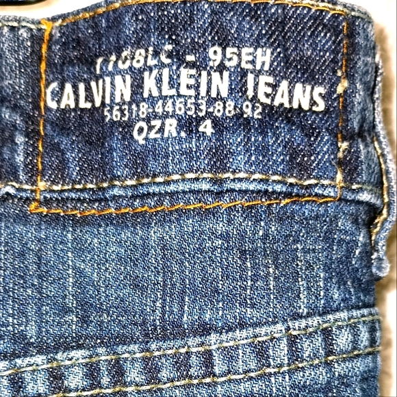 Y2K Calvin Klein Straight Leg Men's Jeans Size 38 - Picture 4 of 7